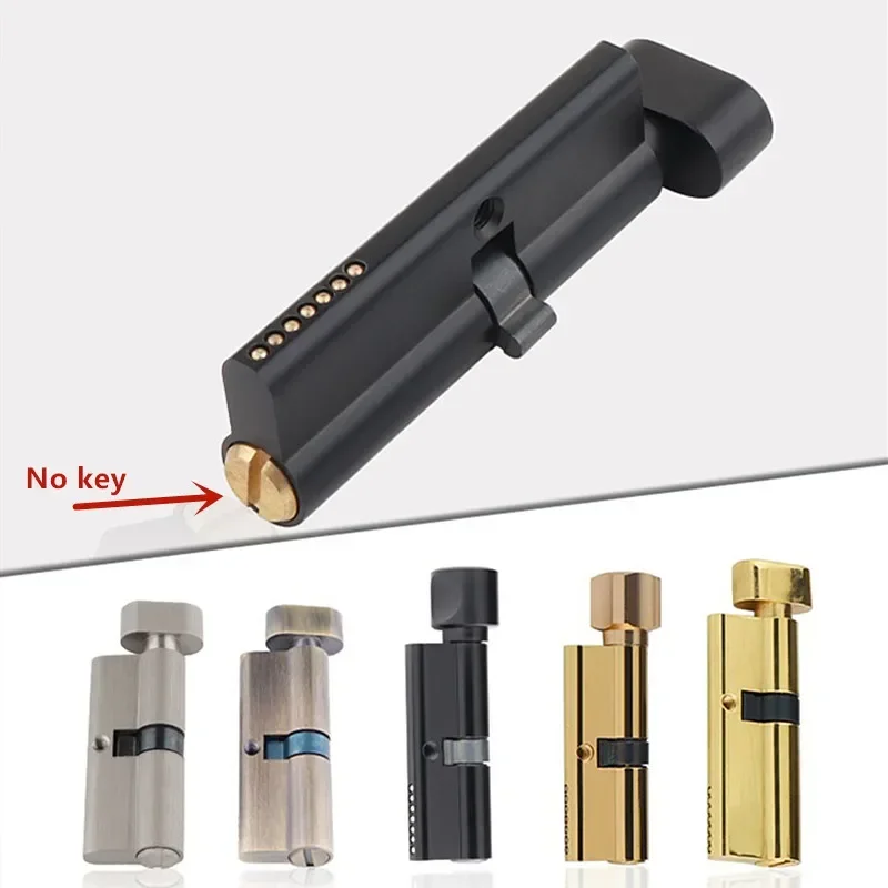 Furniture Hardware Fitting - 실내 단단한 나무 문 황동 열쇠가없는