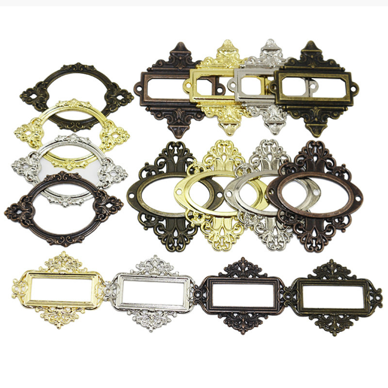 Furniture Hardware Names - 골동품 조각 액세서리 약품 서랍 라벨