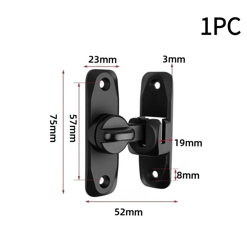 90/180도 플립 도어 잠금 장치 홈 보안 슬라이딩  - Furniture Hardware Fitting 리뷰 및 가격