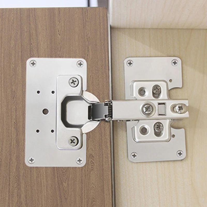 4 Pcs 캐비닛 힌지 수리 플레이트 나무 부엌 캐비닛 - Cabinet Hinge Overlay 리뷰 및 가격