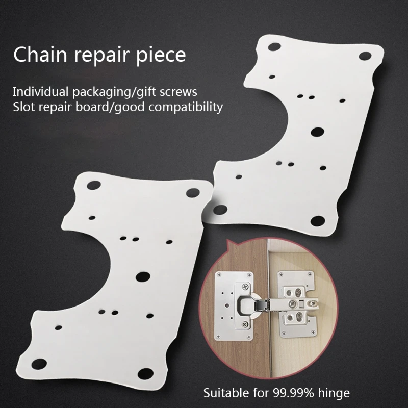4 Pcs 캐비닛 힌지 수리 플레이트 나무 부엌 캐비닛 - Cabinet Hinge Overlay 리뷰 및 가격