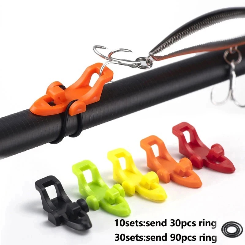 10-20세트 낚싯대 훅 키퍼 루어 베이트 홀더 루어  - Furniture Hardware Jig 리뷰 및 가격