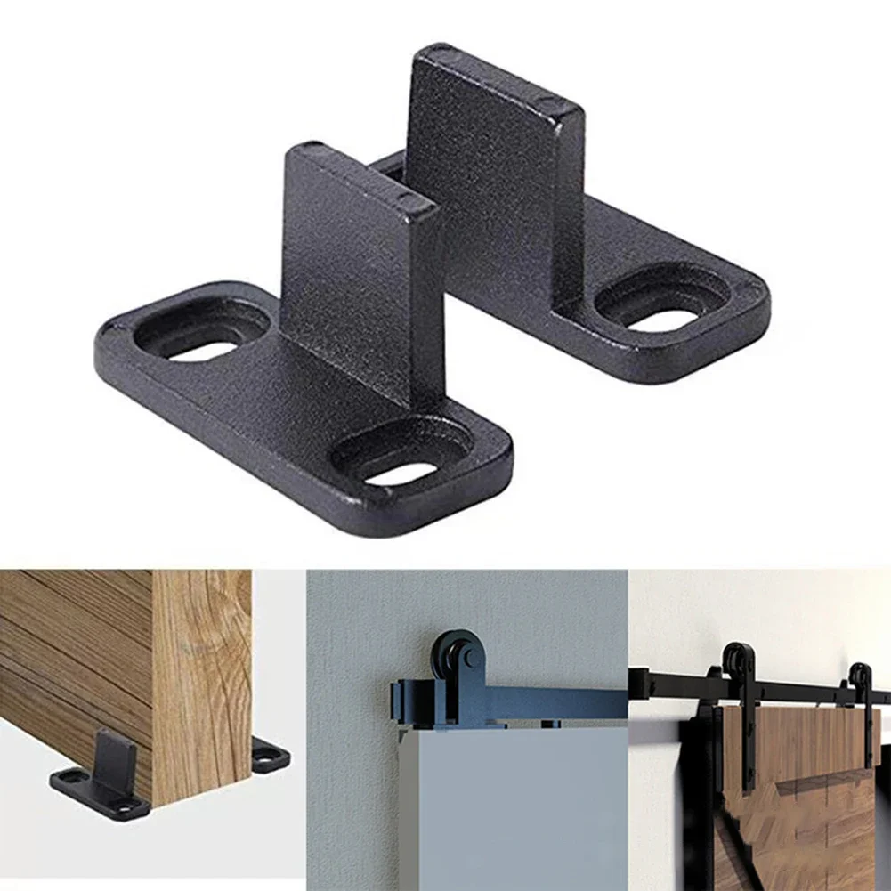 1쌍 바닥 고정 저소음 헛간 문 바닥 가이드 슬라이딩  - Furniture Hardware Lowes 리뷰 및 가격